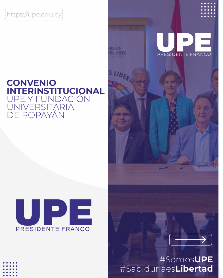 Convenio entre UPE y Fundación Universitaria de Popayán